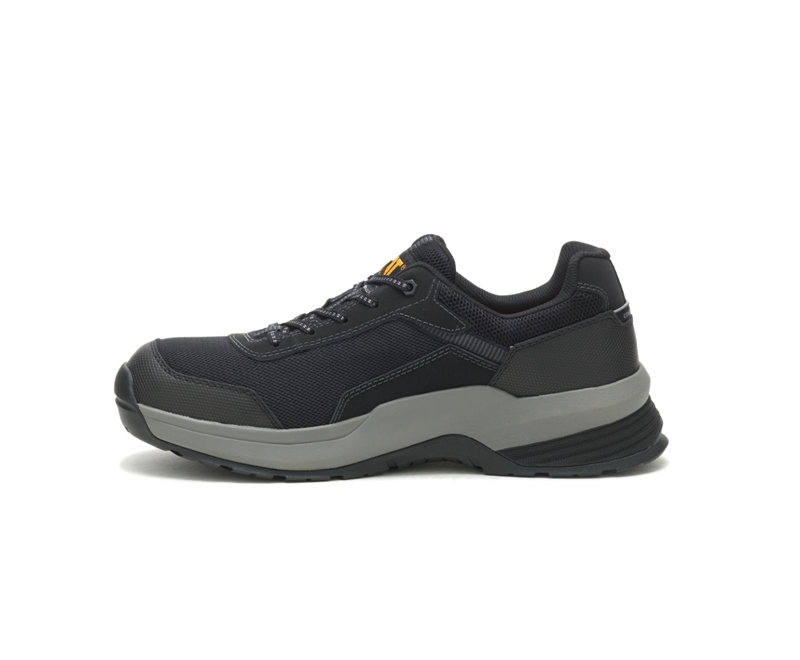 Zapatos De Trabajo Caterpillar Streamline 2.0 Mesh Composite Puntera Hombre Negros | BDVWE-1450