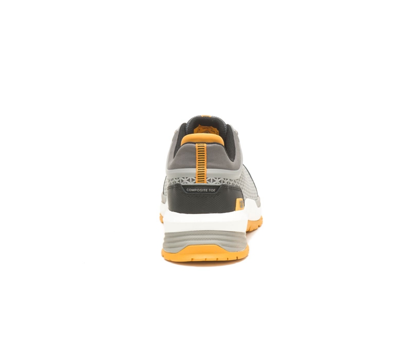 Zapatos De Trabajo Caterpillar Streamline 2.0 Composite Puntera Hombre Grises | CTILM-6804