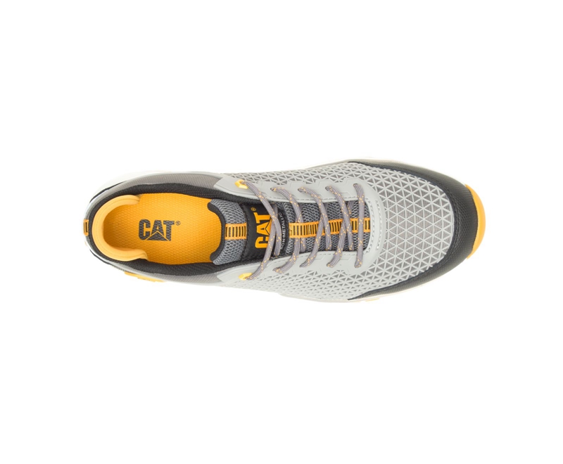 Zapatos De Trabajo Caterpillar Streamline 2.0 Composite Puntera Hombre Grises | CTILM-6804