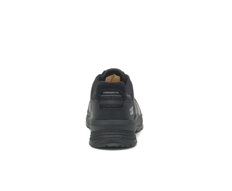 Zapatos De Trabajo Caterpillar Streamline 2.0 Cuero Composite Puntera Hombre Negros | GWTCN-8940