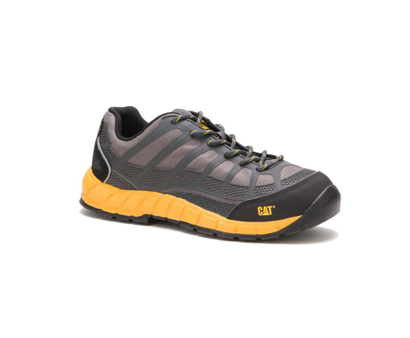 Zapatos De Trabajo Caterpillar Streamline Composite Puntera Hombre Grises Oscuro | HQEYO-2136