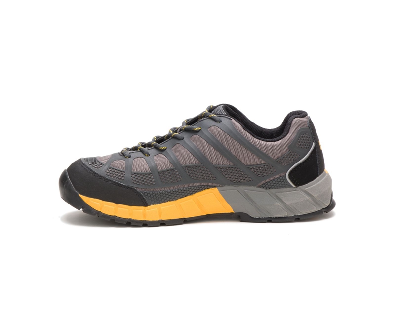 Zapatos De Trabajo Caterpillar Streamline Composite Puntera Hombre Grises Oscuro | HQEYO-2136