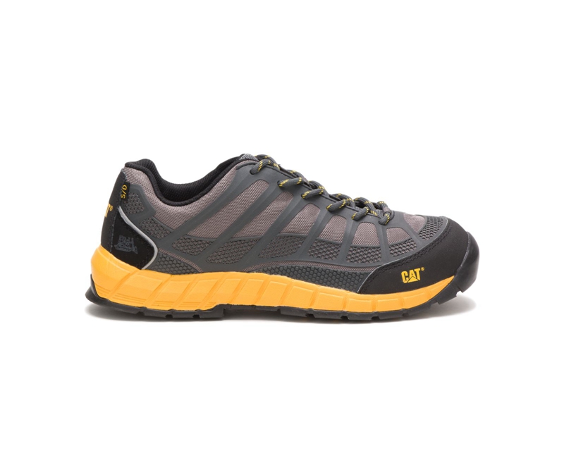 Zapatos De Trabajo Caterpillar Streamline Composite Puntera Hombre Grises Oscuro | HQEYO-2136