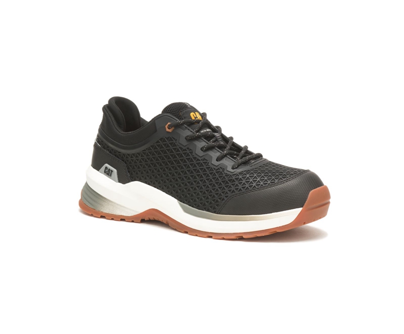 Zapatos De Trabajo Caterpillar Streamline 2.0 Composite Puntera Hombre Negros | UXKDY-6723