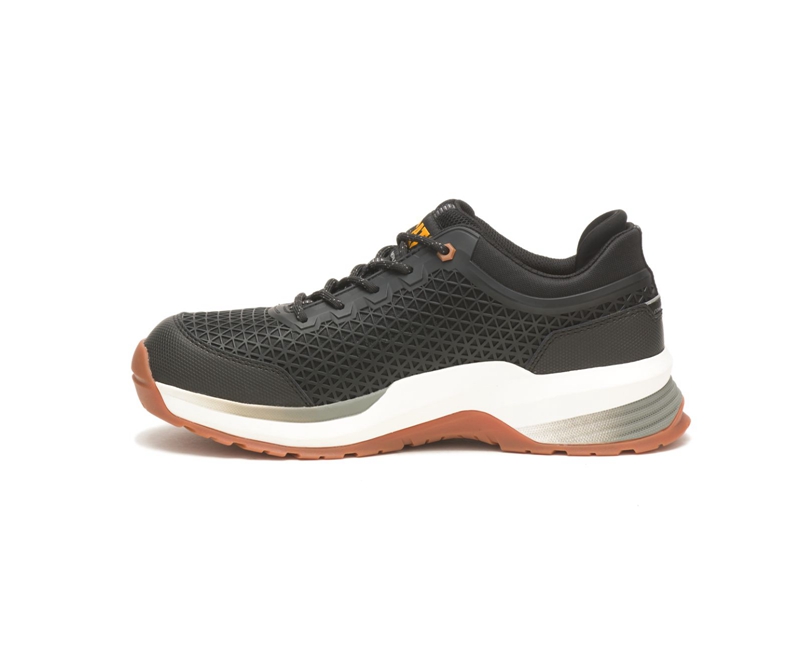 Zapatos De Trabajo Caterpillar Streamline 2.0 Composite Puntera Hombre Negros | UXKDY-6723